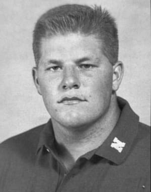 Zach Wiegert mug shot 1995 media guide